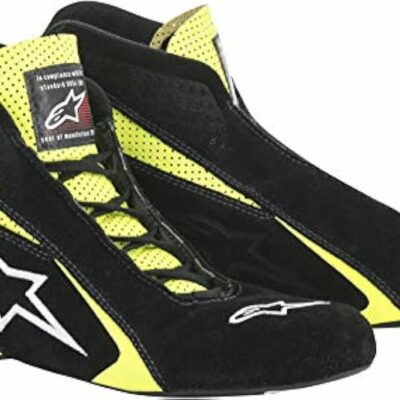 Alpinestars autoracing schoen type SP zwart fluogeel