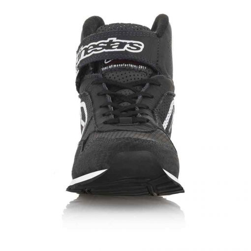 Alpinestars werkschoen voor monteur zwart wit FIA gehomologeerd