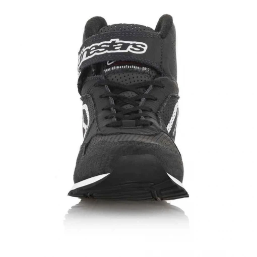 Alpinestars werkschoen voor monteur zwart wit FIA gehomologeerd
