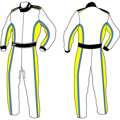 X'Zuit overall voor kartsport CIK-FIA homologatie patroon 3
