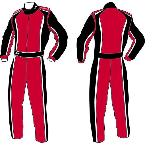 X'Zuit kartingpak met CIK-FIA homologatie made to measure patroon 9