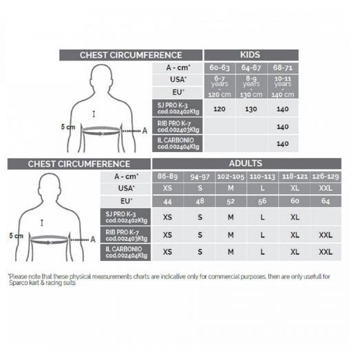 Sparco Bodyprotector type SJ Pro K3 : beschermende jas - Afbeelding 6