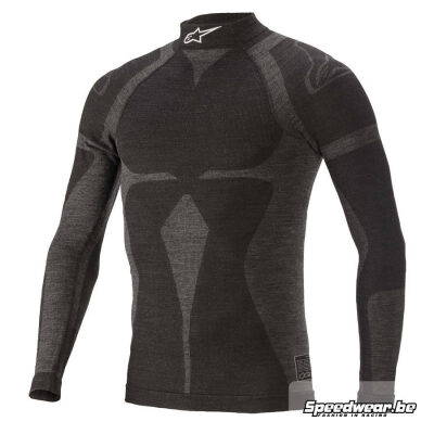 Alpinestars ZX EVO V2 Nomex Shirt - Zwart Grijs