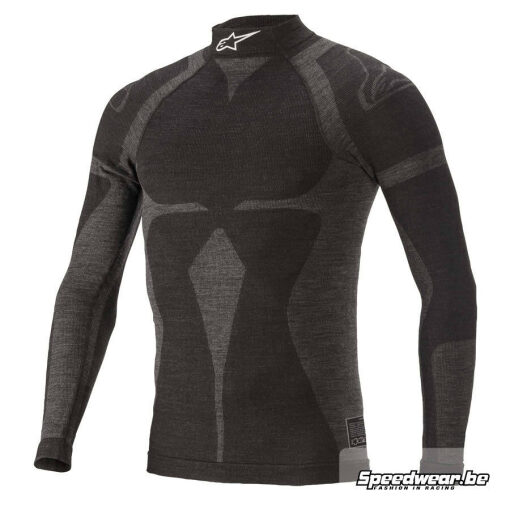 Alpinestars ZX EVO V2 Nomex Shirt - Zwart Grijs