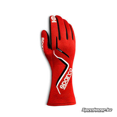 Sparco LAND - gehomologeerde handschoen - Rood