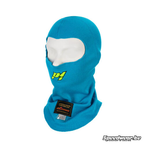 P1 Advanced Racewear Balaclava Racing Aramid - Turqouise