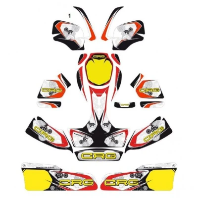 Kit de pegatinas CRG para NA2 - juego completo