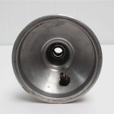 Aluminium kartvelg met lager 17mm 1stuk