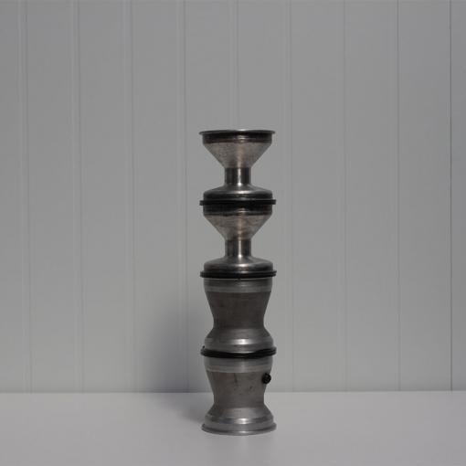 Aluminium kartvelg voorwiel met lager 17mm-1