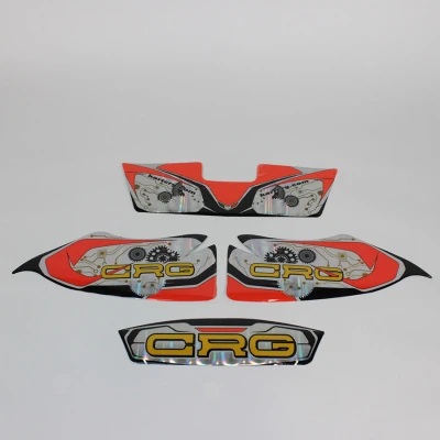 CRG Voorbumper sticker set NA2 2017