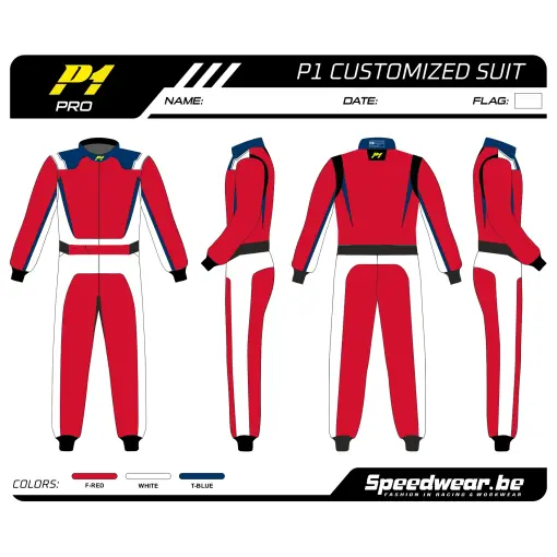 P1 FIA Race overall - Volledig op maat PATROON PRO 7