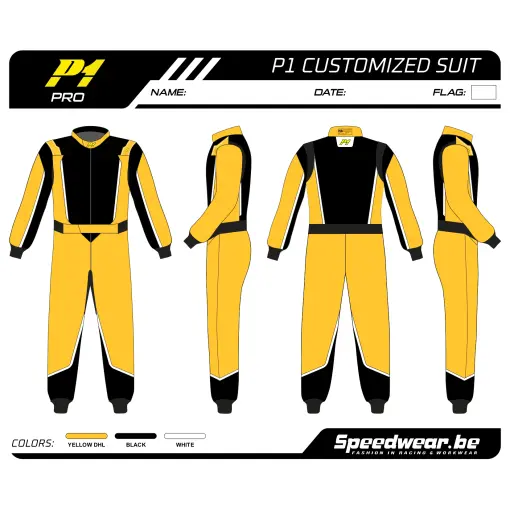 P1 FIA Race overall - Volledig op maat PATROON PRO 8