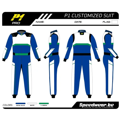 P1 FIA Race overalls - Full customisation PATROON PRO 2