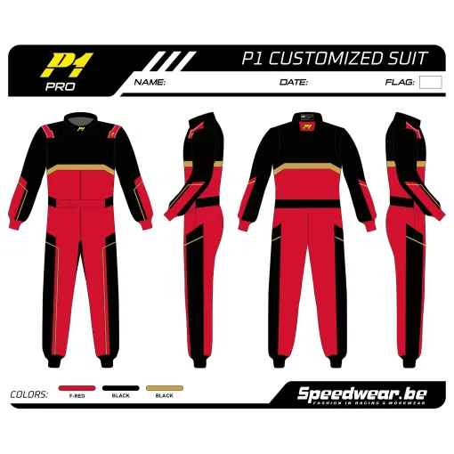 P1 FIA Race overalls - Full customisation PATROON PRO 2