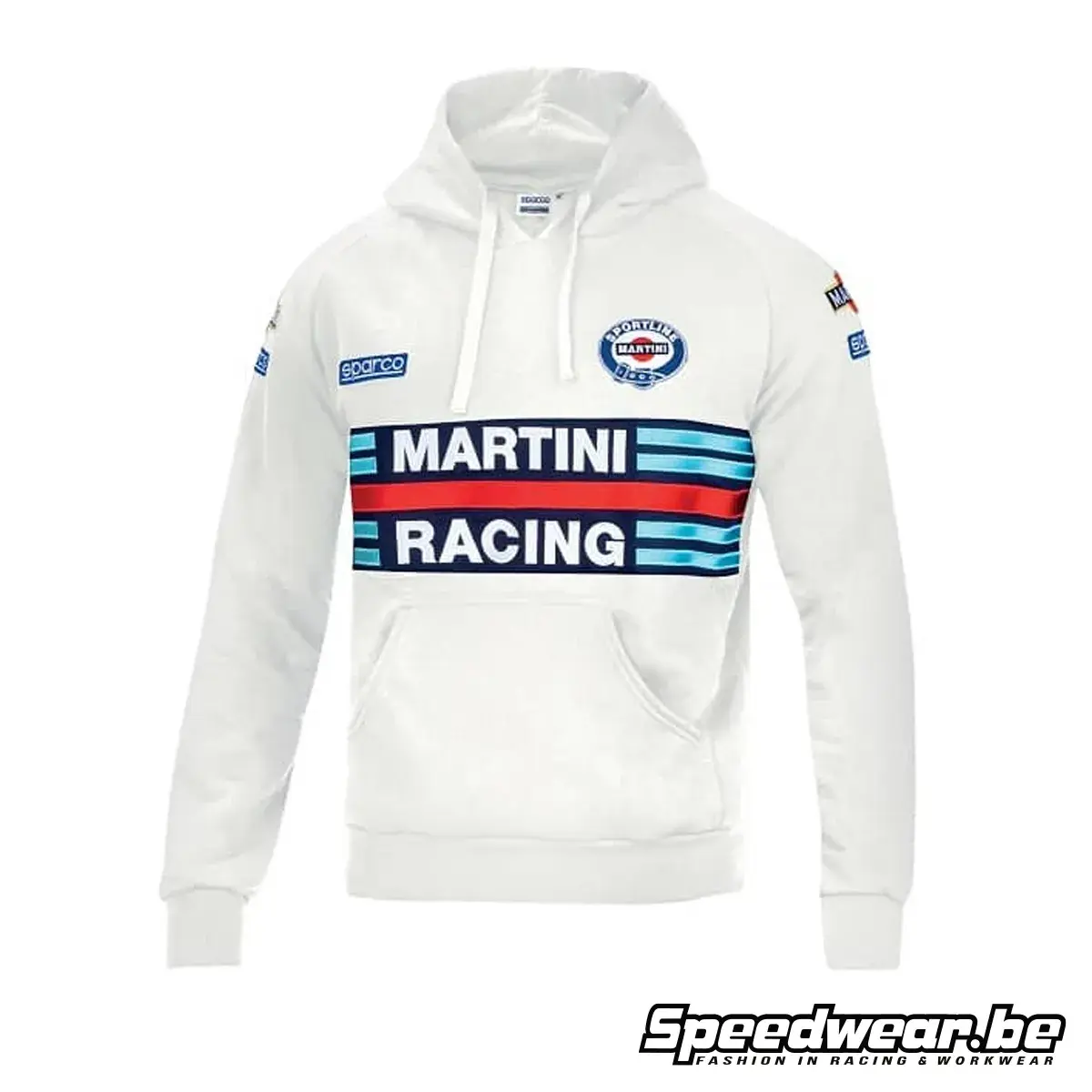 Sparco Hoodie Martini Racing White