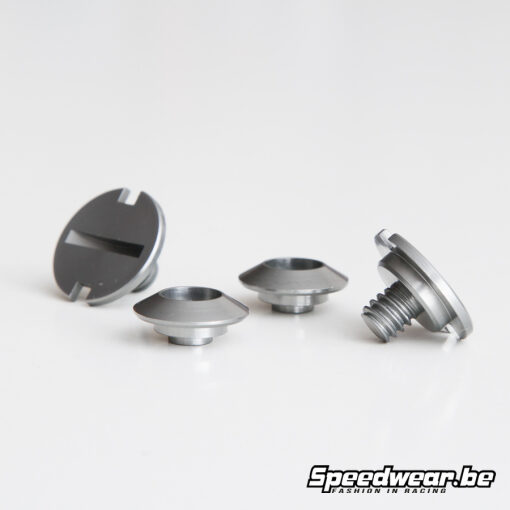 Zamp helm Schroevenkit - Gun Metal