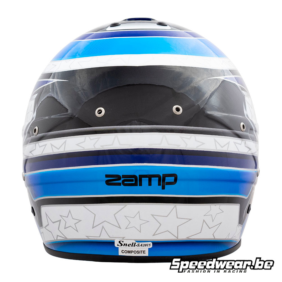Zamp RZ 70E Switch blauwe Autosport Helm - Afbeelding 4