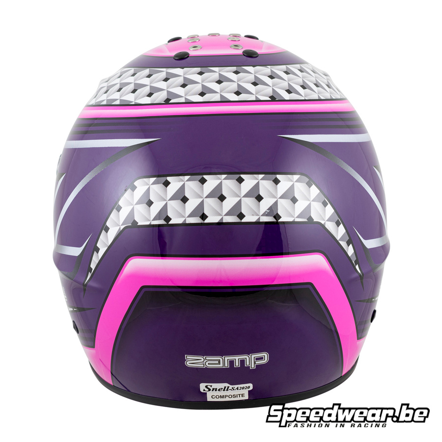 Zamp Autoracehelm RZ 62 Roos/Paars - Afbeelding 5