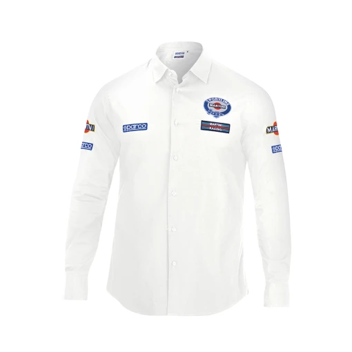 Sparco Martini Racing Hemd Wit
