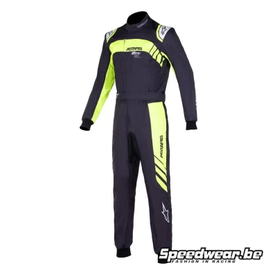 Alpinestars KMX9 GRAPH Overall_Fluo Geel