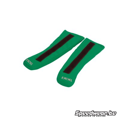 ExGel Padding Set voor extra comfortabel draagcomfort HANS Systeem DONKER GROEN
