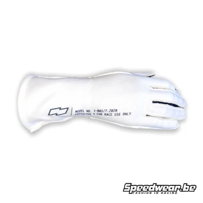 OFFSET Kartinghandschoen RACER Wit