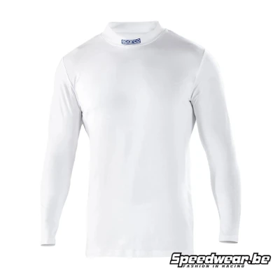 Sparco B-Rookie Karting long sleeve T-shirt WIT