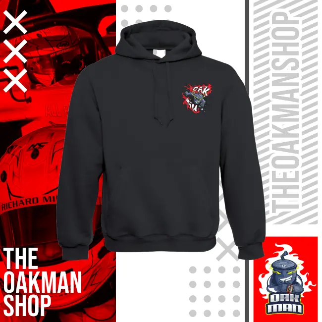 Oakman Power HOODIE Negro