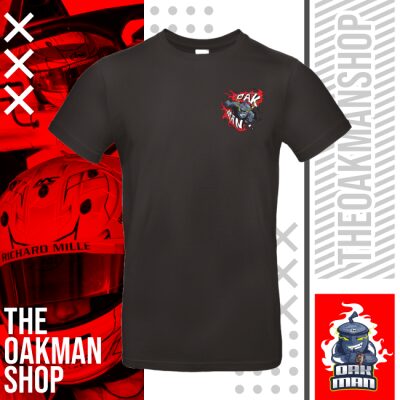 Oakman Power Tee Zwart