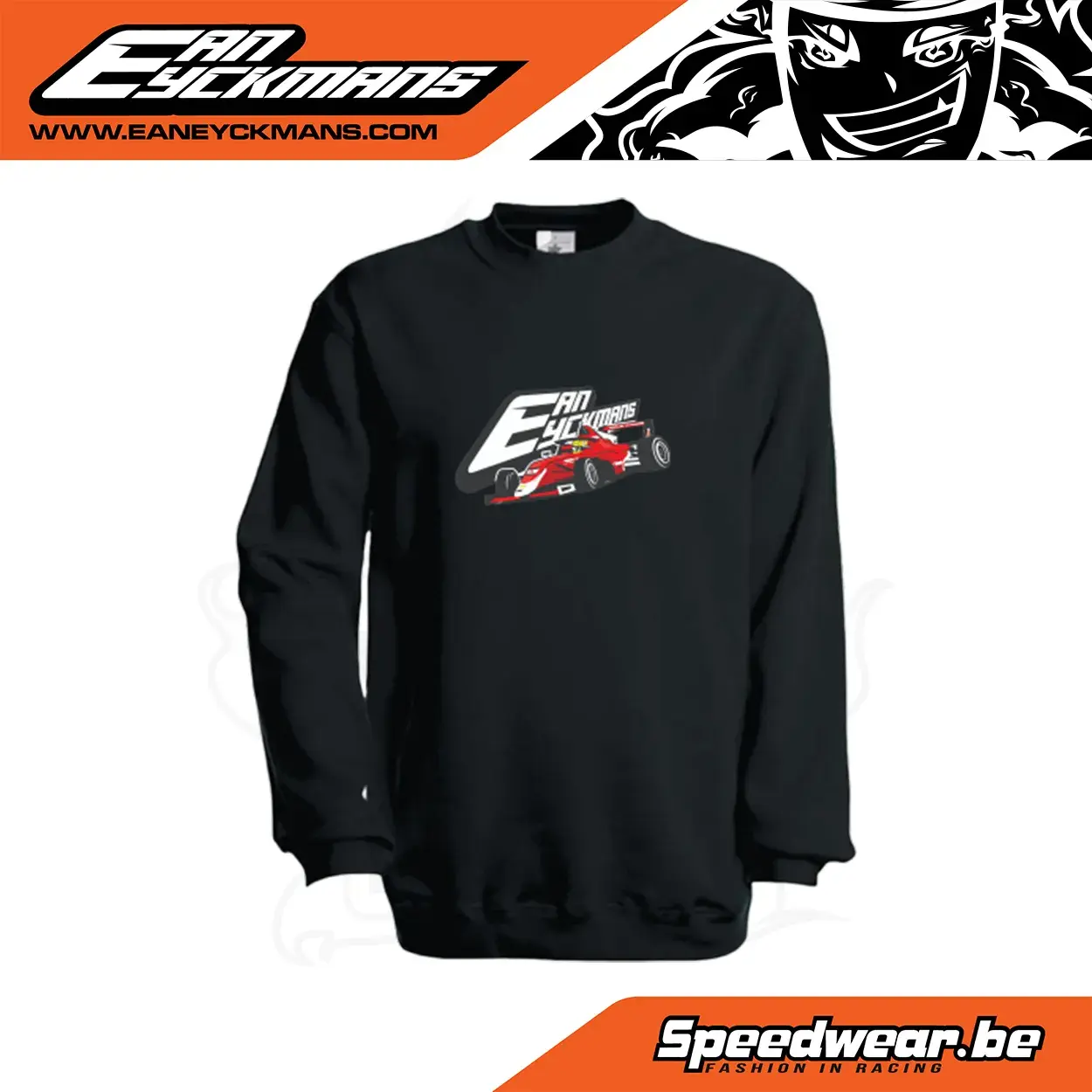 F4 RACER Crewneck Zwart