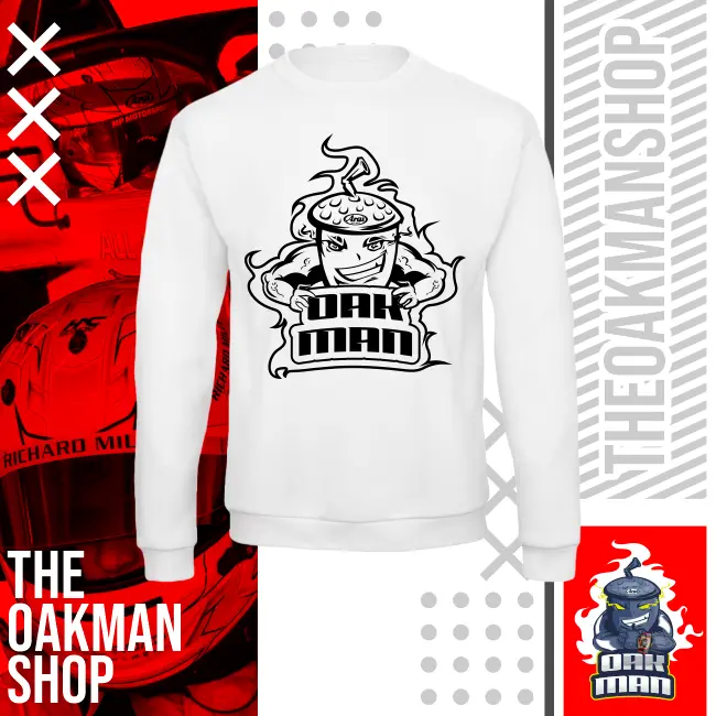 Oakman Sudadera CARTOON Negro