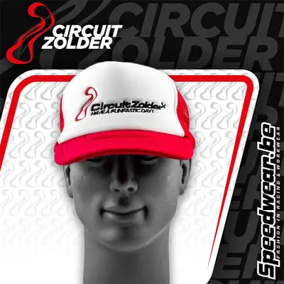 Circuit Zolder Kinderpet Rood