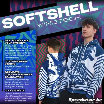 Printwear SOFTSHELL WINDTECH