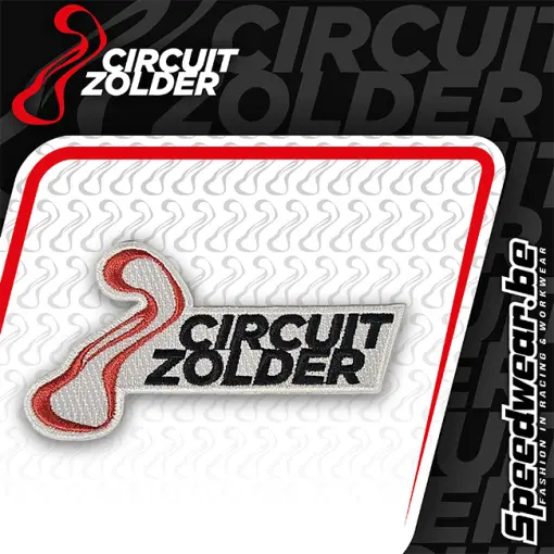 Circuit Zolder écusson blanc                                