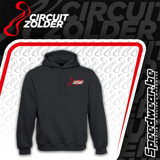Circuit Zolder Hoodie LAYOUT BLACK