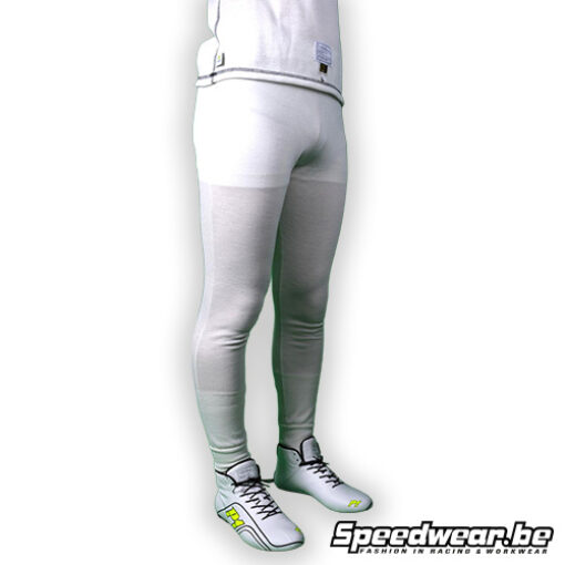 P1 Advanced Racewear Nomex Broek X-Flow FIA 8856-2018 Wit