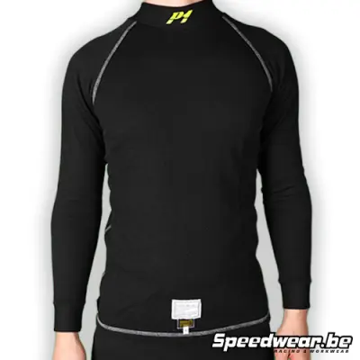 P1 Advanced Racewear NOMEX TOP X-Flow Zwart