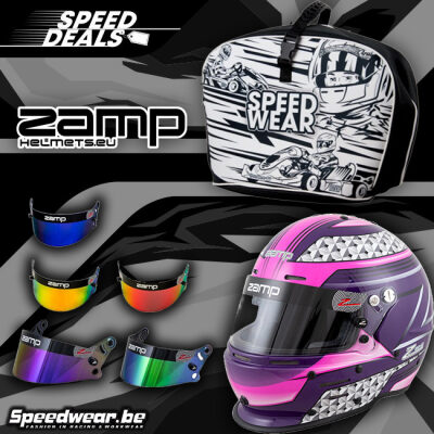 SpeedDeal ZAMP Helmpakket PURPLE