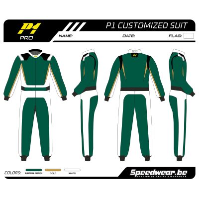 P1 FIA Race overall - Volledig op maat PATROON PRO 7