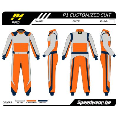 P1 FIA Race overall - Volledig op maat PATROON PRO 1