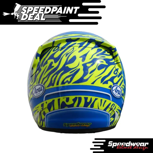 SpeedPaint Deal Ready-To-Ship CAMO Arai CK6 Medium - Afbeelding 3