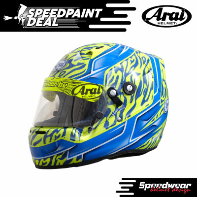 SpeedPaint Deal Ready-To-Ship CAMO Arai CK6 Medium