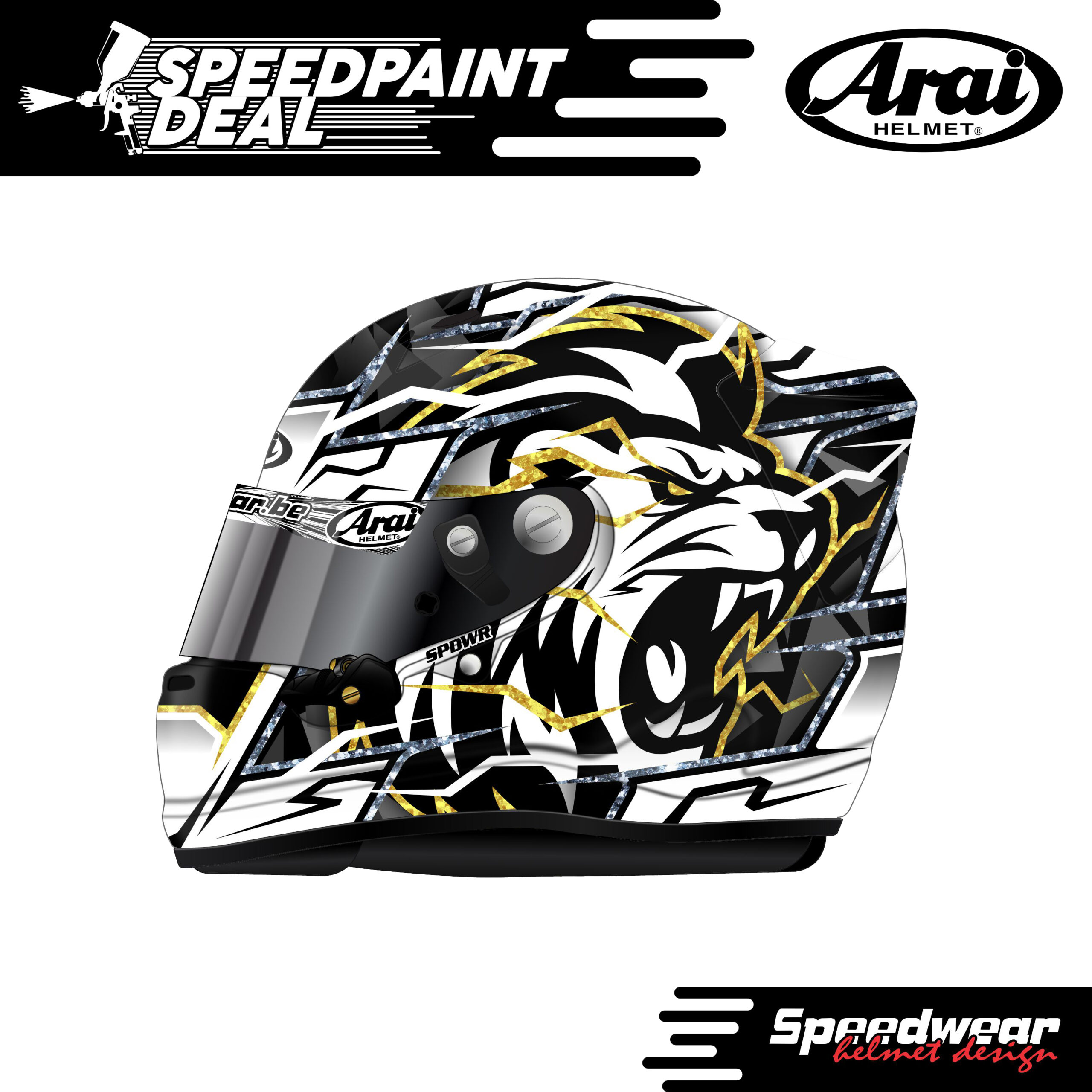 SpeedPaint Deal The Lion Gold