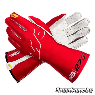 Minus 273 Karthandschoen MNS 1 Rood