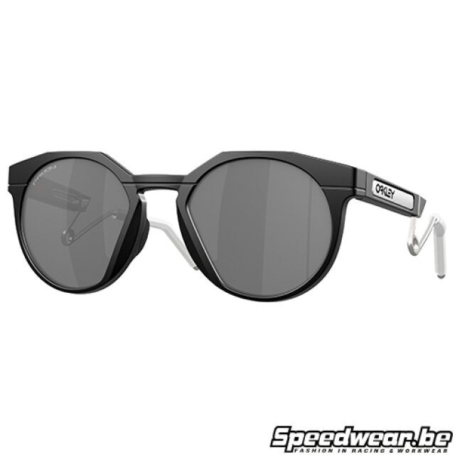 Oakley SUNGLASSES WITH CASE HSTN METAL Mt Black w/ Prizm Black