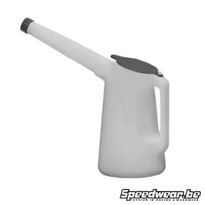 Comes with a flexible spout - 2 liters