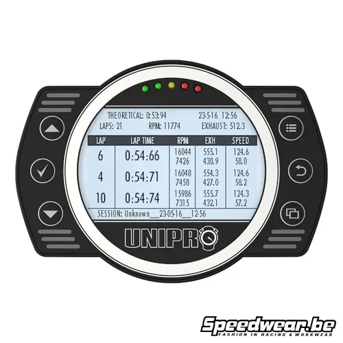 Kit Unipro UniGo 7006 Laptimer 2: cronómetro GPS profesional para karting