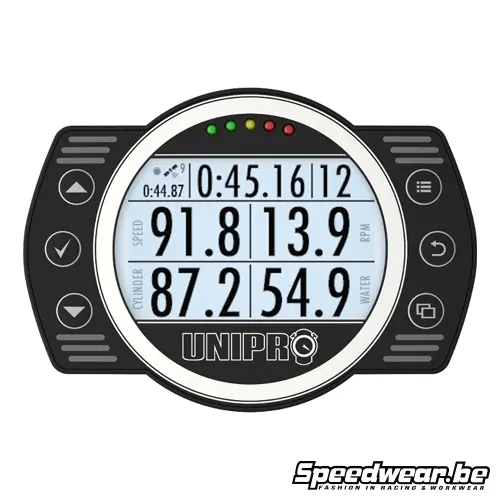 Kit Unipro UniGo 7006 Laptimer 2: cronómetro GPS profesional para karting