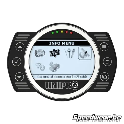 Kit Unipro UniGo 7006 Laptimer 2: cronómetro GPS profesional para karting