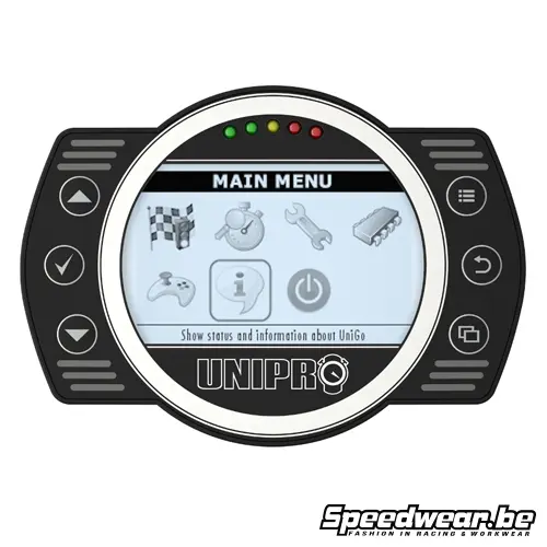 Kit Unipro UniGo 7006 Laptimer 2: cronómetro GPS profesional para karting